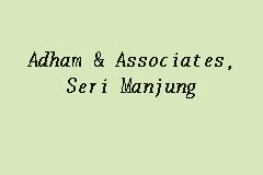 Ei tegutse valdkondades juristid õigus. Adham & Associates, Seri Manjung, Legal Firm in Seri Manjung