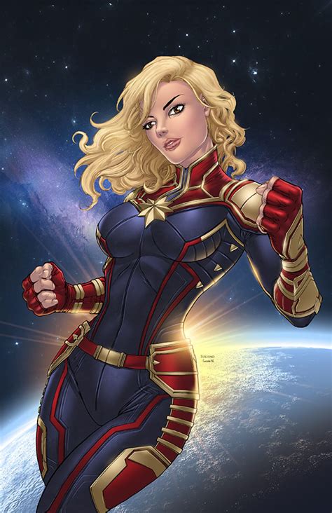 2019 / сша captain marvel капитан марвел. Captain Marvel by SeanE on @DeviantArt | Marvel desenhos ...