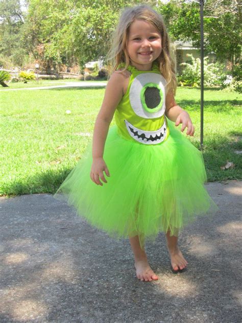 Costume size xl (used)top rated seller. Mike Wazowski | Halloween tutu costumes, Halloween costumes for girls, Tutu costumes