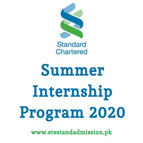 Business support and management primary location : Standard Chartered Internship 2020 - Etest And Admission