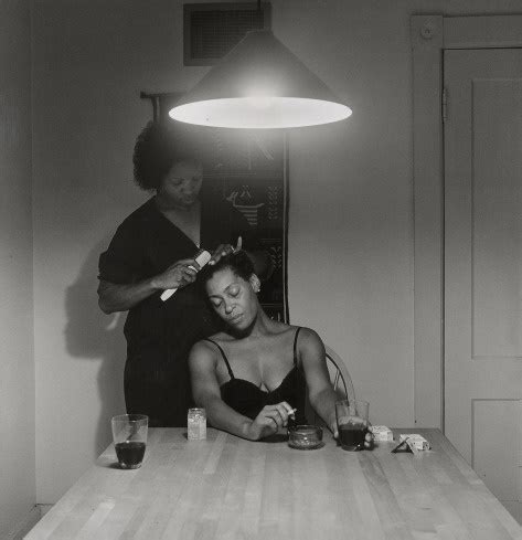 Kitchen table series is the first publication dedicated solely to this early and important body of work by the american artist carrie mae weems. Carrie Mae Weems | Gordon parks, Black female artists, Female artists