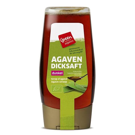 „zuckerfrei und „clean eating sind schlagworte moderner ernährungsformen. Greenorganics Agavendicksaft dunkel im Spender 350g, vegan ...