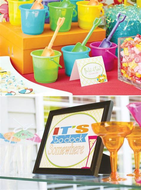 These easy cocktail recipes are sure to be a hit at your pool party. {Adults & Kids} Welcome Summer Party // Hostess with the ...