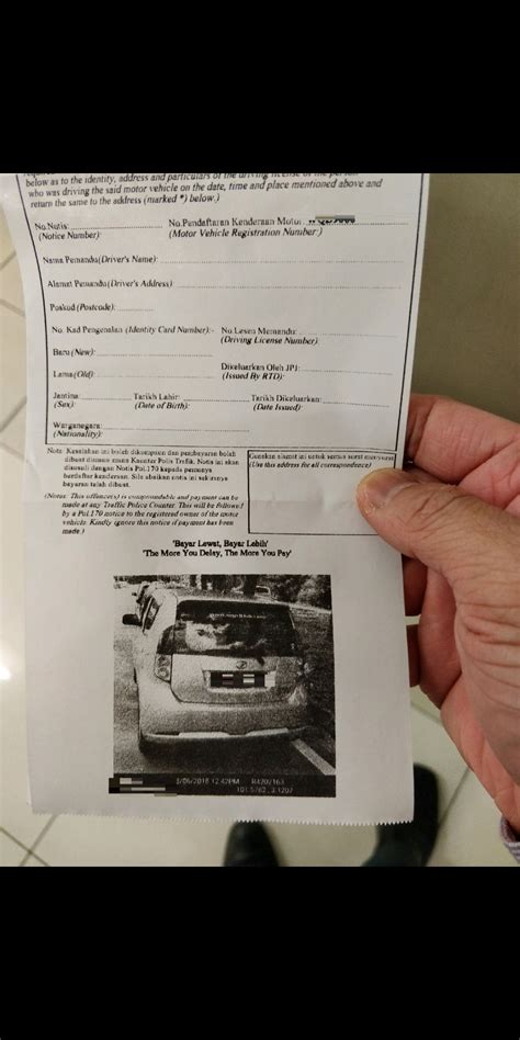 Pdrm is responsible for the safety of citizens on the road. My freshly received PDRM saman...now with photo evidence ...