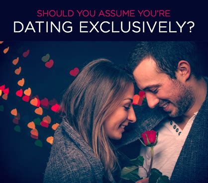 This happens to a lot of people, surprisingly, and they end up in an exclusive relationship with someone they thought they were just casually dating. How to tell if you're dating exclusively | LadyLUX ...