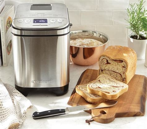 This cool bread maker also has a recipe book, a measuring cup, and measuring pan to make your work easy. Amazon Deal: Cuisinart Automatic Bread Maker