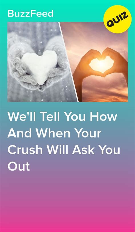 We did not find results for: We'll Tell You How And When Your Crush Will Ask You Out ...