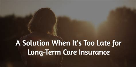 Unfortunately, what they are not taking into account are the following factors that come in to play each year they wait which will end up increasing their long term care insurance cost When Its Too Late for Long Term Care Insurance - What to Do