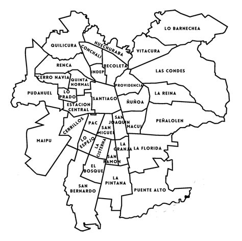 La región metropolitana de santiago está formada por las provincias de chacabuco, cordillera, maipo, melipilla, santiago y talagante. Ubicaciones DOM - ARQYDOM