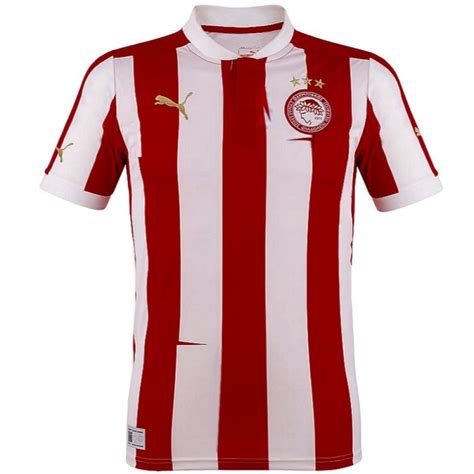 Olympiakos piräus (griechisch ολυμπιακός ɔlimbjaˈkɔs̺) ist ein griechischer fußballverein mit sitz in piräus.er wurde 1925 gegründet und 1979 erfolgreich aus dem stammverein olympiakos syndesmos filathlon peiraios ausgegliedert. Olympiakos Piräus Home trikot No Sponsor 2012/13 - Puma ...