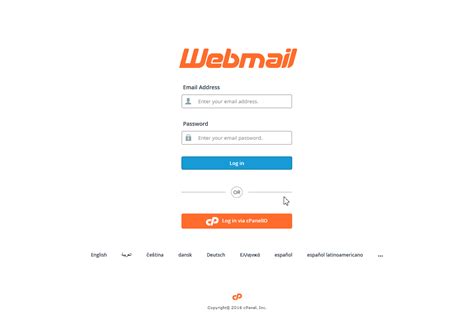 Accessing Email via Webmail