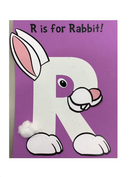 Last updated on jun 26, 2021 12:55:29 pdt view all revisions . R is for Rabbit | Alphabet crafts, Crafts, Alphabet