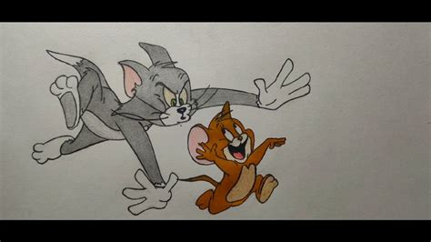 Tom and jerry, the popular animated cartoon film series revolving around the rivalry between tom the cat and jerry the mouse, is one of the most. Drawing Tom and Jerry - YouTube