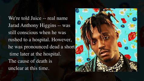 Juice began to abuse the use of drugs by the time he was in grade 6. JUICE WRLD DEAD AT AGE 21 Juice Wrld dead - YouTube