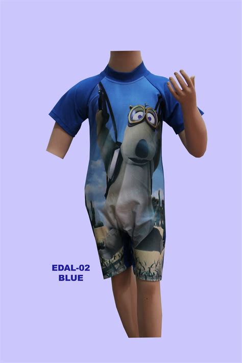 Di bagian dada terdapat puring (pelapis dalam). EDORA BAJU RENANG: Baju Renang Anak Laki-laki