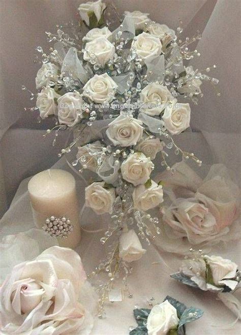 This video features a gorgeous white orchid and silk roses. 35+ Latest How To Make A Cascading Wedding Bouquet With ...