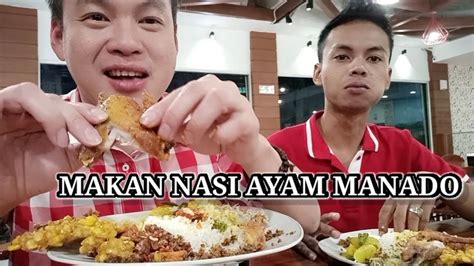 Ayam kari berkuah (sepotong) = 250 kalori 7. Makan Nasi Ayam Goreng Khas Manado - YouTube