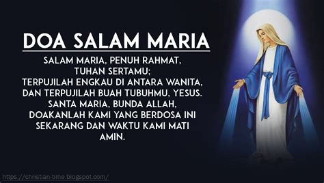 We did not find results for: Doa Salam Maria Dalam 3 Bahasa - Christian Time