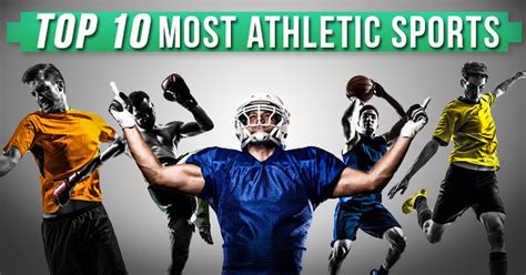 What are the most athletic sports and who are the best athletes in each specific sport? Top 10 Most Athletic Sports | Muscle Prodigy