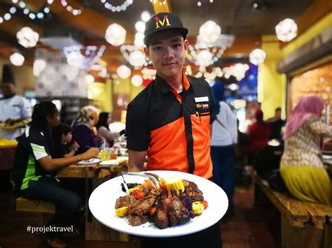 I used the wheelchair as well and we brought him there. BUKA PUASA DI ME'NATE STEAK HUB SHAH ALAM - Mawardi Yunus