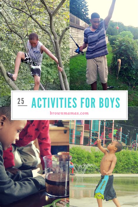 Thus, plant for children play an essential role in kids' learning process. 25 Cheap Activities for Boys of All Ages | Activities for ...