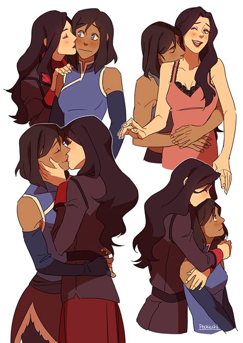 Turf wars picks up after their time in the spirit world, with asami telling kora, before we go, there's one last thing i want to do on our vacation. korrasami kisses ☆ twitter ☆ | ATLA/LoK | Korrasami ...