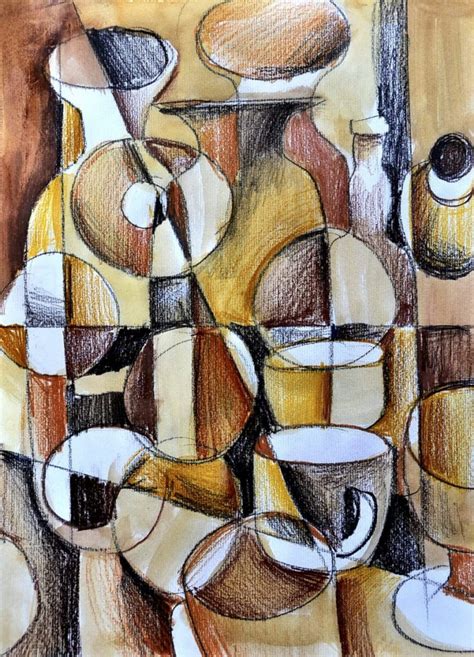 Video Tutorial: Cubism with pencils and coffee | Cubism ...