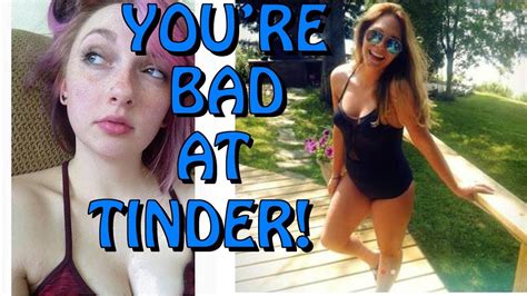 On its face, tinder encourages you to make shallow, snap judgments about potential partners. You're Bad at Tinder! #23 - YouTube