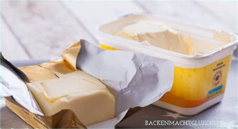 Du kannst butter mit zucker schaumig schlagen, bei öl geht das nicht, also benötigst du eine. Backen mit Butter oder Margarine? | Backen macht glücklich