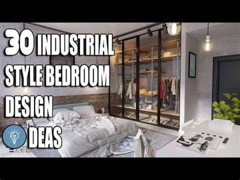 Industrial bedroom design combines simplicity with authenticity. 30 industrial style bedroom design ideas - YouTube