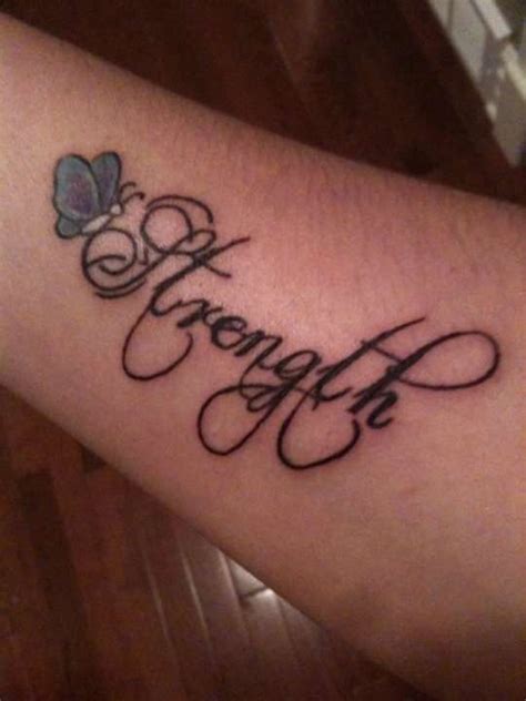 Of course, when most people say the word these days, they generally mean figurative or emotional strength. Strength tattoo