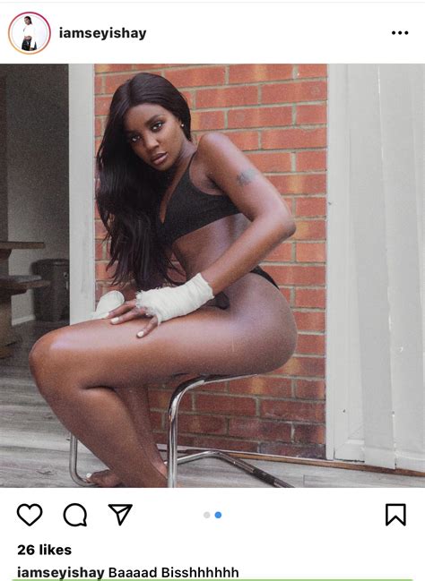 In an instagram live feed, the singer. Singer Seyi Shay Shares Raunchy Photo On Instagram