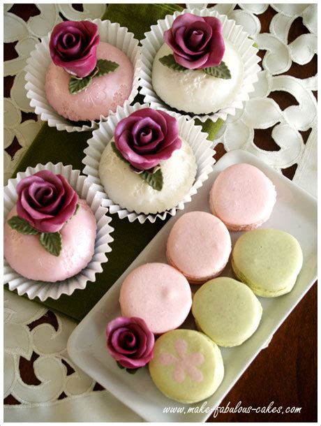 Maybe you would like to learn more about one of these? Rose Cupcakes and Macarons