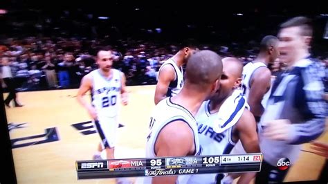 Submitted 3 years ago by deleted. Tony Parker and Patty Mills KISSING in NBA finals - YouTube