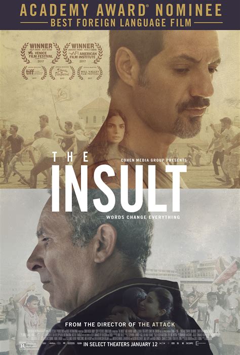 Studios often print several posters that vary in size and content for various domestic and international markets. Image result for the insult poster | Indie movie posters ...