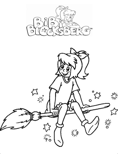 Bibi blocksberg 15 gratis malvorlage in bibi blocksberg, comic. Ausmalbilder Bibi Blocksberg 06 | Ausmalbilder zum ausdrucken