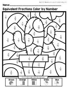 Our grade 3 fractions and decimals worksheets provide practice exercises on introductory fraction and decimal concepts including identifying simple fractions equivalent fractions and simple fraction and decimal addition and subtraction several worksheets with answer keys are provided for each type of. VALENTINES FRACTION Coloring Page | Fractions, Math ...