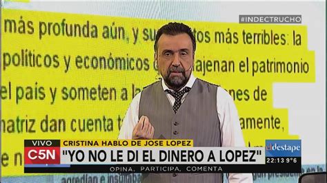 If it doesn't play, please try to click here. C5N - El Destape: Programa 16/06/2016 (Parte 1) - YouTube