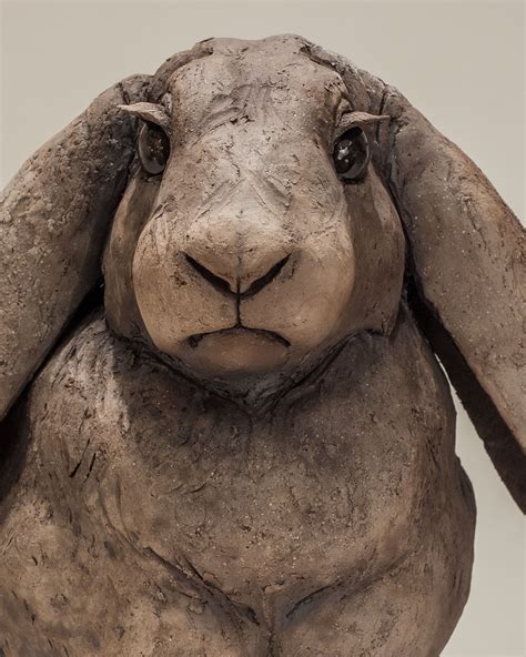 Rabbit Sculpture £1045 SOLD - Nick Mackman Animal Sculpture