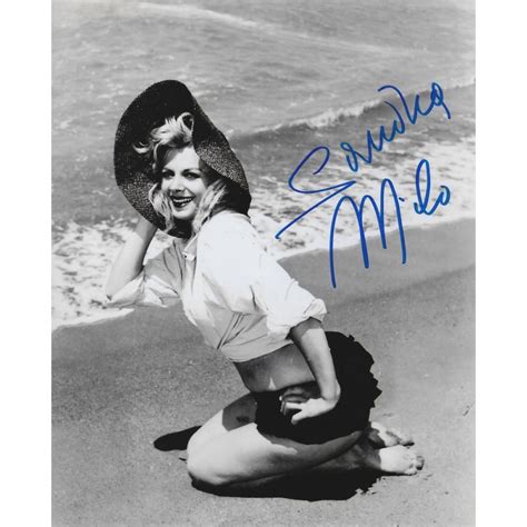 La mijlocul anilor 1960, milo era gazda unui program de televiziune din roma. Autographe Sandra MILO (Photo dédicacée)