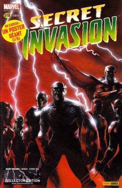 An adaptation of secret invasion, a marvel comics storyline which exposed many heroes and villains as alien agents in disguise, is coming to disney+. Secret Invasion - BD, informations, cotes