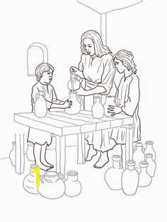 Joash repairs the temple coloring page. Elisha Helps A Widow Coloring Page