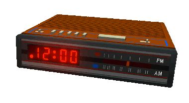 On mobile and touchscreens, press down on the gif for a couple of seconds and the save option will. clock radio transparent gif | WiffleGif