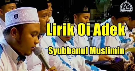 Berisi ribuan lagu islami, nasyid, murottal alquran, hadroh dll. Lirik Lagu Adek Berjilbab Ungu Versi Syubbanul Muslimin