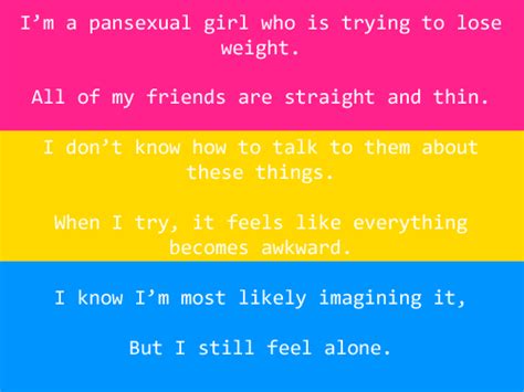 No, but there is some overlap. Queer Secrets, [image: the pansexual flag. text: I'm a ...