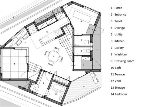 Small japanese house floor plans. A Small House In Iizuka, Japan by Rhythmdesign