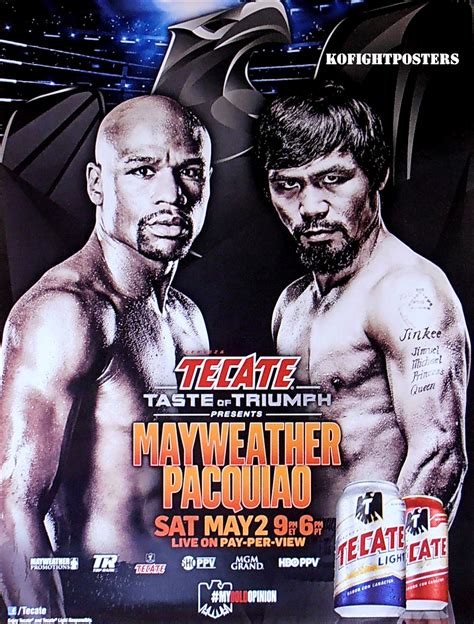 | manny pacquiao vs errol spence jr 4luvofboxing poster new boxing wall art. FLOYD MAYWEATHER JR vs. MANNY PACQUIAO (Tecate)