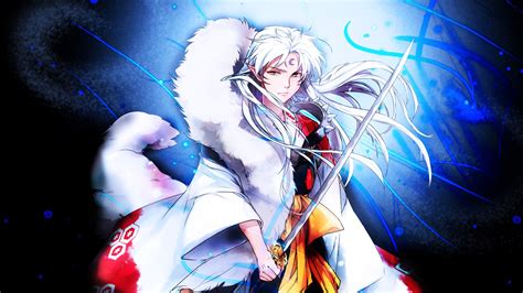 Deviantart is the world's largest online social community for artists and art enthusiasts, allowing people to connect through the creation and sharing of art. white hair, anime, Sesshomaru, sword, Inuyasha | 1920x1080 ...