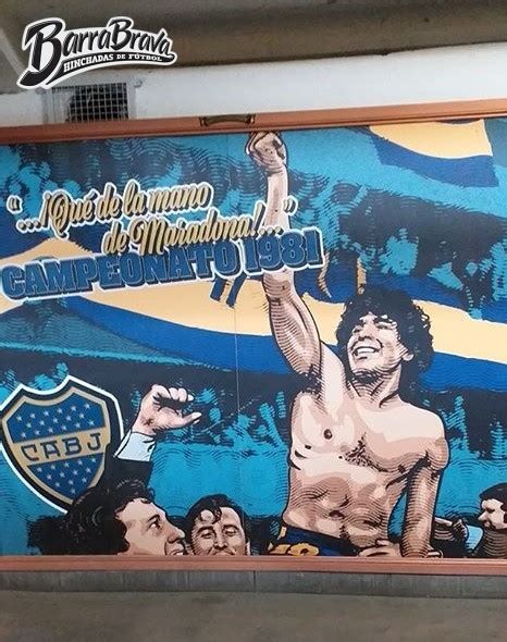 Graffiti of boca juniors team at la boca. Murales - Graffitis - La 12 - Boca Juniors