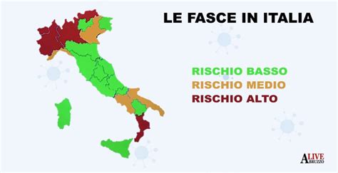 Scompare il giallo dalla mappa a colori dell'italia dell'emergenza: DECRETO CONTE, ABRUZZO IN FASCIA VERDE: ECCO LE REGOLE ...